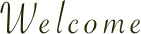 Welcome  
